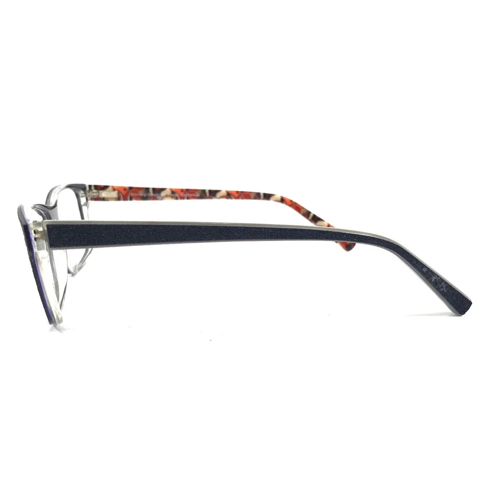 Rowdy Gentleman Eyeglasses Frame Morning Woods 0417 Navy Blue Full Rim 55-17-140